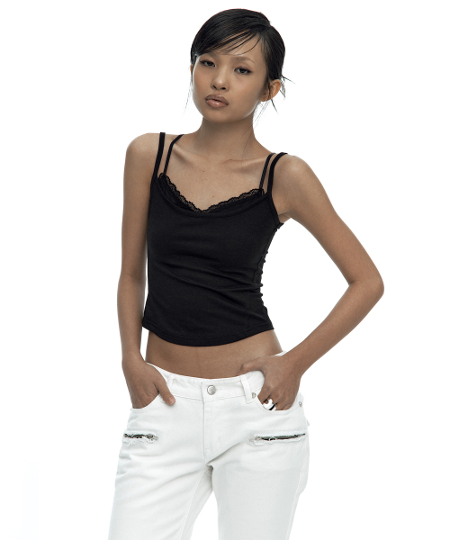KASHIKO(カシコ)の「Nessa Lace Top Black(Tシャツ/カットソー・レディース・その他・FREE)」の7枚目の写真