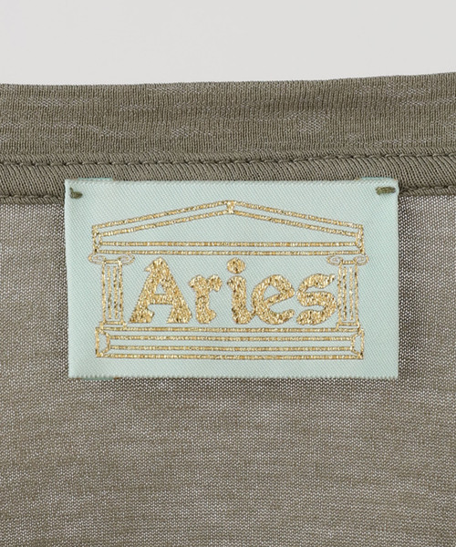 ARIES（アリーズ）の「【ARIES / アリーズ】J'Adoro Western Cap Sleeve Tee（Tシャツ/カットソー・レディース・オリーブ・1）」の5枚目の写真