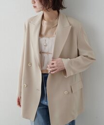 Whim Gazette | ツイルダブルブレストジャケット(テーラードジャケット)