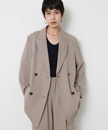 Whim Gazette（ウィムガゼット）の「ツイルダブルブレストジャケット（テーラードジャケット）」