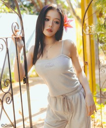 SPIRALGIRL | 【Orion/オリオン】ラインストーンロゴパイルキャミソール(キャミソール)