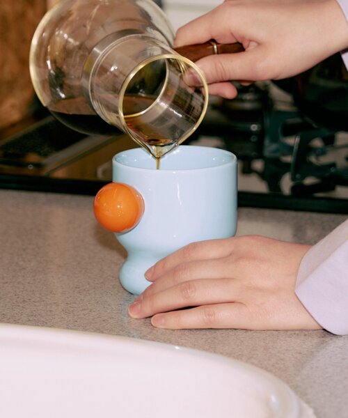 SAHIR(サヒール)の「【SAHIR サヒール】Mug ball マグカップ(グラス/マグカップ/タンブラー・レディース・ブルー/アイボリー/グリーン・0)」の1枚目の写真