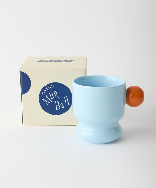 SAHIR（サヒール）の「【SAHIR サヒール】Mug ball　マグカップ（グラス/マグカップ/タンブラー・レディース・ブルー/アイボリー/グリーン・0）」の22枚目の写真