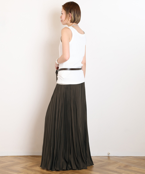 Puntovita（プントヴィータ）の「【PUNTOVITA/プントヴィータ】別注WESTERN BELT（ベルト・レディース・ブラック/ブラウン・85/80）」の5枚目の写真