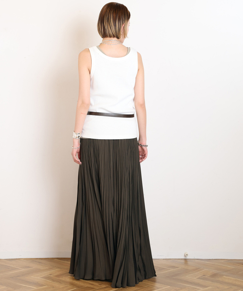 Puntovita（プントヴィータ）の「【PUNTOVITA/プントヴィータ】別注WESTERN BELT（ベルト・レディース・ブラック/ブラウン・85/80）」の6枚目の写真