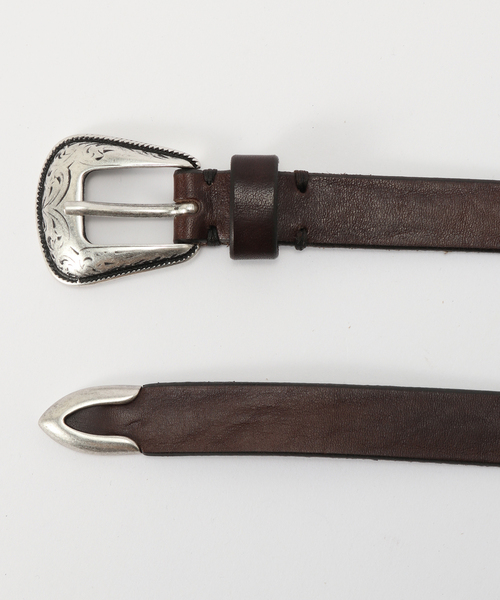 Puntovita（プントヴィータ）の「【PUNTOVITA/プントヴィータ】別注WESTERN BELT（ベルト・レディース・ブラック/ブラウン・85/80）」の15枚目の写真