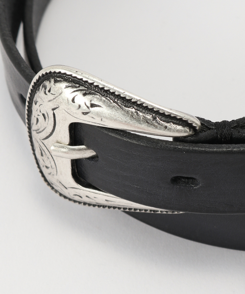 Puntovita（プントヴィータ）の「【PUNTOVITA/プントヴィータ】別注WESTERN BELT（ベルト・レディース・ブラック/ブラウン・85/80）」の18枚目の写真