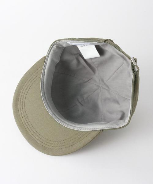 BEAUTY&YOUTH UNITED ARROWS（ビューティーアンドユースユナイテッドアローズ）の「BY フランネル ベースボール キャップ◆（キャップ・メンズ・ライトグレー/オリーブ/ネイビー・フリー）」の7枚目の写真