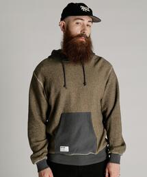 Schott/ショット/SALT AND PEPPER HOODED SWEAT/ソルトアンドペッパー パーカー