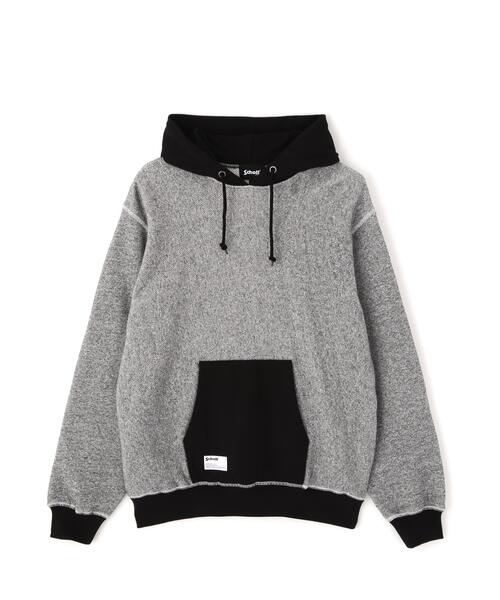 Schott(ショット)の「Schott/ショット/SALT AND PEPPER HOODED SWEAT/ソルトアンドペッパー パーカー(パーカー・メンズ・グレー/ベージュ・M/L/XL/2XL)」の10枚目の写真