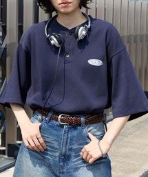 ddp（ディーディーピー）の「ddp ディーディーピー 別注 ロゴ刺繍 ヘンリーネック サーマル半袖Tシャツ<速乾>（Tシャツ/カットソー）」