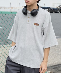 ddp（ディーディーピー）の「ddp ディーディーピー 別注 ロゴ刺繍 ヘンリーネック サーマル半袖Tシャツ<速乾>（Tシャツ/カットソー）」