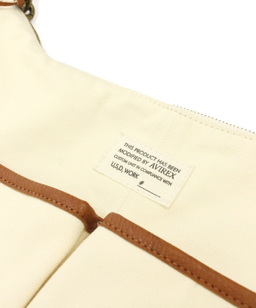 AVIREX（アヴィレックス）の「avirex/ アヴィレックス/ POCKET SHOULDER BAG/ ポケット　ショルダーバッグ（ショルダーバッグ・レディース・カモフラージュ/ホワイト・FREE）」の7枚目の写真