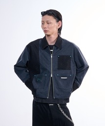 VI E DIT（ヴィエディット）の「Lace Detroit Jacket（ブルゾン）」