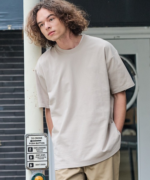 ragged mountain（ラギットマウンテン）の「【RAGGED MOUNTAIN/ラギットマウンテン】【背中で見せるバックプリント】BETHEL/べテル オーバーサイズT グラフィックＴシャツ ルーズシルエット バックプリント アウトドア キャンプ（Tシャツ/カットソー・メンズ・ベージュ/カーキ/ブラック/ホワイト・X-LARGE/LARGE/MEDIUM）」の12枚目の写真