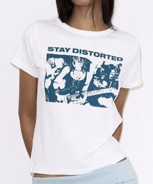 A'GEM/9 × .kom 『FANCY CLUB/ファンシークラブ』DISTORT CLUB TEE/ディストートクラブTシャツ