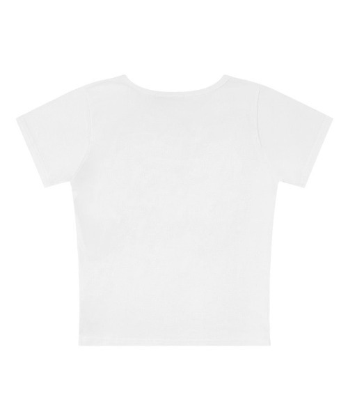 FANCY CLUB(ファンシークラブ)の「A'GEM/9 × .kom 『FANCY CLUB/ファンシークラブ』DISTORT CLUB TEE/ディストートクラブTシャツ(Tシャツ/カットソー・レディース・ホワイト/イエロー・FREE)」の18枚目の写真