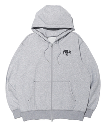 Pendulum（ペンデュラム）の「アーチ型ロゴステッチ配色フードジップアップ LQ7TU429_MELANGE GREY（パーカー）」
