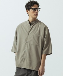 【SLICK/スリック】Linen Like Fabric Dolman Sleeve Shirt/リネンライクファブリックドルマンスリーブシャツ/セットアップ