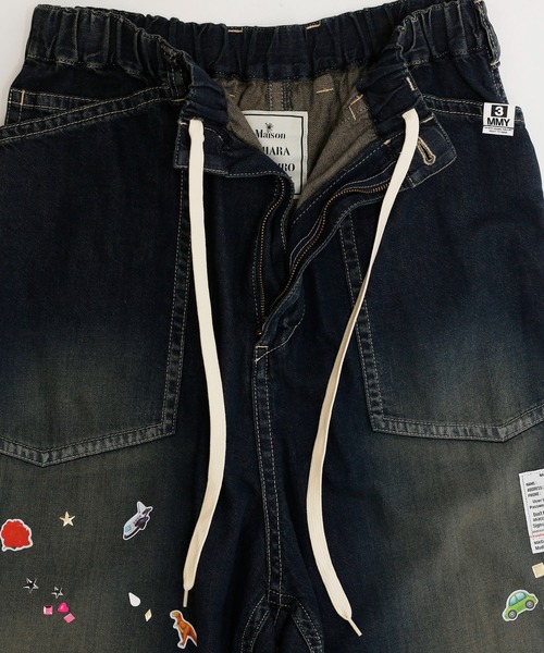 MIHARAYASUHIRO/ミハラヤスヒロ】BAKER JEANS w STICKER（デニムパンツ