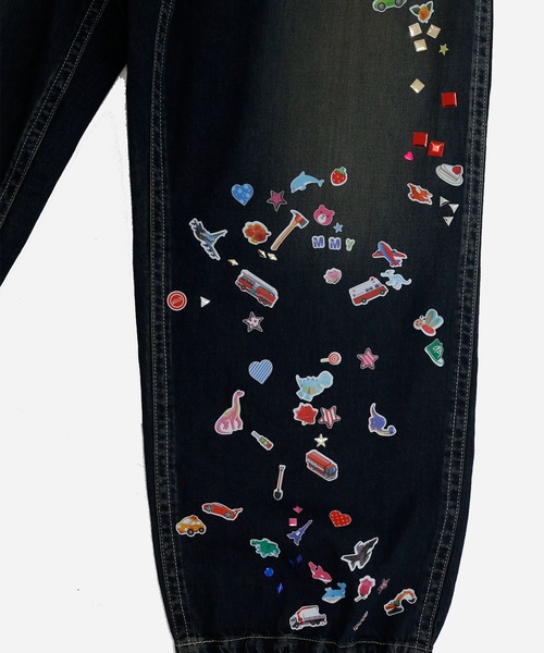 MIHARAYASUHIRO/ミハラヤスヒロ】BAKER JEANS w STICKER（デニムパンツ