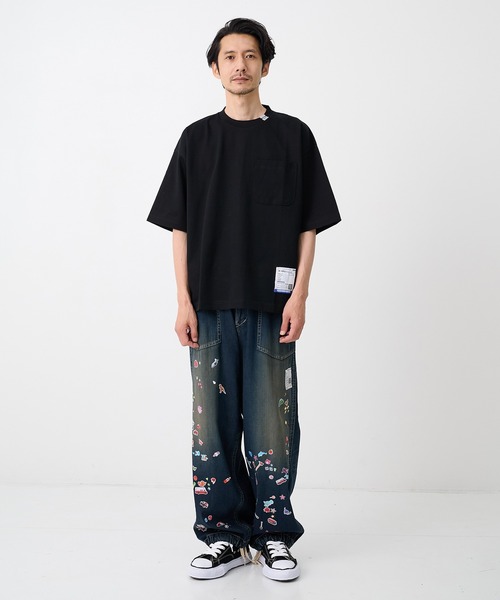 MIHARAYASUHIRO/ミハラヤスヒロ】BAKER JEANS w STICKER（デニムパンツ