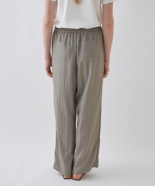 cloenc(クロエンス)の「【セットアップ/マシンウォッシュ】ナイロンワッシャーイージーパンツ(その他パンツ・レディース・ブラック/カーキ・01/02/03)」の17枚目の写真