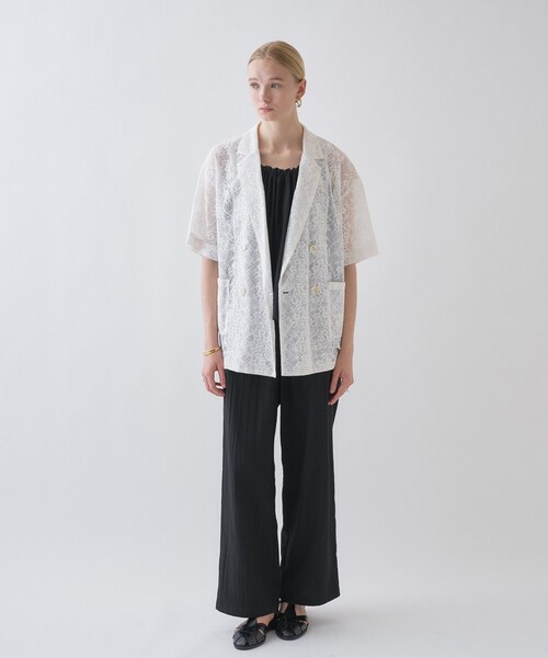 cloenc(クロエンス)の「【セットアップ/マシンウォッシュ】ナイロンワッシャーイージーパンツ(その他パンツ・レディース・ブラック/カーキ・01/02/03)」の19枚目の写真