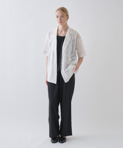 cloenc(クロエンス)の「【セットアップ/マシンウォッシュ】ナイロンワッシャーイージーパンツ(その他パンツ・レディース・ブラック/カーキ・01/02/03)」の20枚目の写真