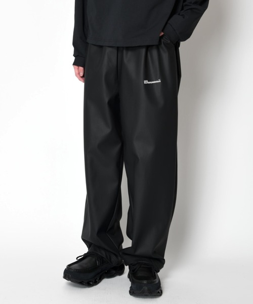 SUPERTHANKS(スーパーサンクス)の「サイドタックバルーンパンツ<セットアップ可能>Side-tuck balloon pants(その他パンツ・メンズ・ブラック系その他2/ブラック系その他・L/M/S)」の1枚目の写真