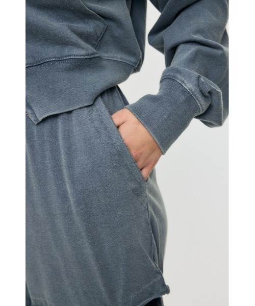 MOUSSY(マウジー)の「【セットアップ対応】GARMENT スウェットパンツ(スウェットパンツ・レディース・ブルー/ライトブラック・1/2)」の9枚目の写真