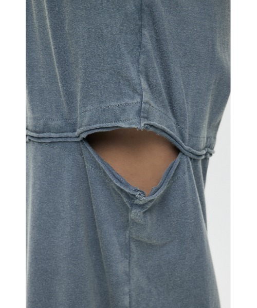MOUSSY(マウジー)の「【セットアップ対応】GARMENT スウェットパンツ(スウェットパンツ・レディース・ブルー/ライトブラック・1/2)」の10枚目の写真
