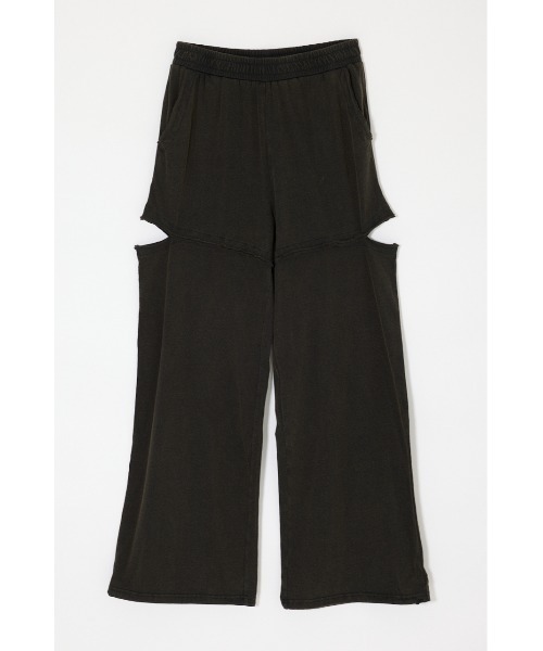 MOUSSY(マウジー)の「【セットアップ対応】GARMENT スウェットパンツ(スウェットパンツ・レディース・ブルー/ライトブラック・1/2)」の15枚目の写真