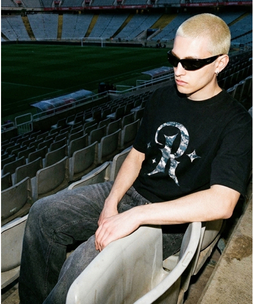 REBRENNER(リブレンナー)の「DTF ミリアル クールコットンクロップ半袖Tシャツ ブラック(Tシャツ/カットソー・メンズ・ブラック・MEDIUM/LARGE/X-LARGE)」の7枚目の写真