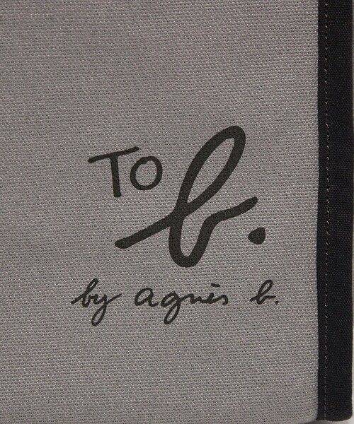 To b. by agnes b.(トゥービーバイアニエスベー)の「<To b. by agnes b.コラボ>トートバッグ(ミニ)(トートバッグ・レディース・ワインレッド/ブラック/グレー・FREE)」の15枚目の写真