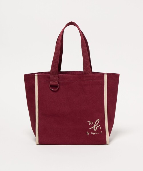 To b. by agnes b.(トゥービーバイアニエスベー)の「<To b. by agnes b.コラボ>トートバッグ(ミニ)(トートバッグ・レディース・ワインレッド/ブラック/グレー・FREE)」の21枚目の写真