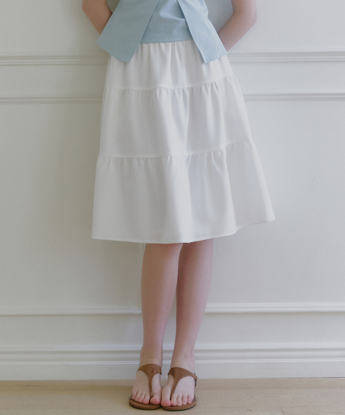 MICANE（ミケーネ）の「ジェリエルカンカンスカート（スカート・レディース・ブラック/アイボリー・LARGE/X-LARGE/XX-LARGE/X-SMALL/SMALL/MEDIUM）」の3枚目の写真