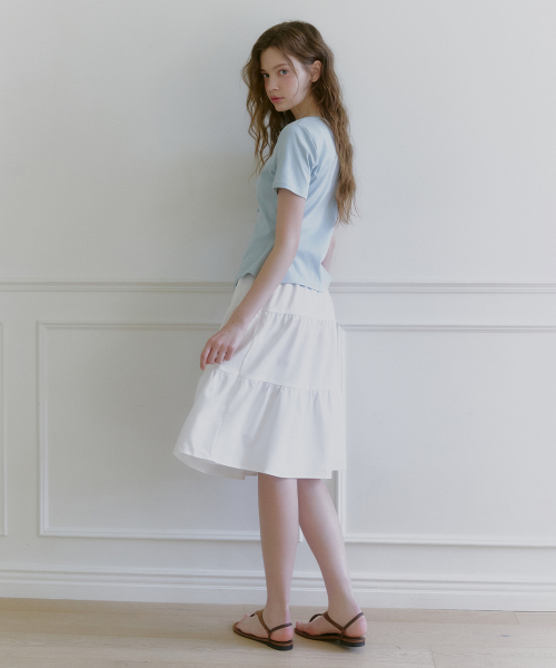 MICANE（ミケーネ）の「ジェリエルカンカンスカート（スカート・レディース・ブラック/アイボリー・LARGE/X-LARGE/XX-LARGE/X-SMALL/SMALL/MEDIUM）」の4枚目の写真