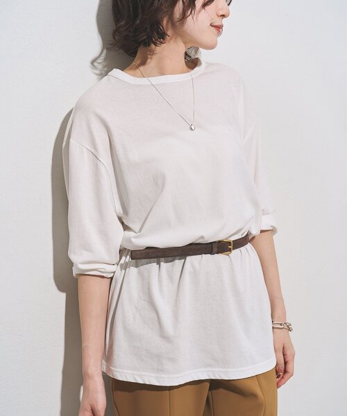 Whim Gazette（ウィムガゼット）の「【BOTERO】LAID Belt Suede（ベルト・レディース・ブラウン・FREE）」の2枚目の写真