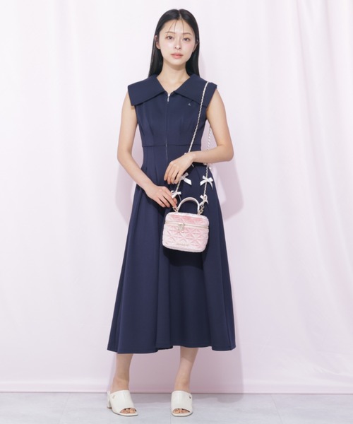 JILL by JILL STUART(ジルバイジルスチュアート)の「<RIBBONシリーズ>チェーンリボンバニティ(ショルダーバッグ・レディース・ブラック/ピンク・FREE)」の18枚目の写真