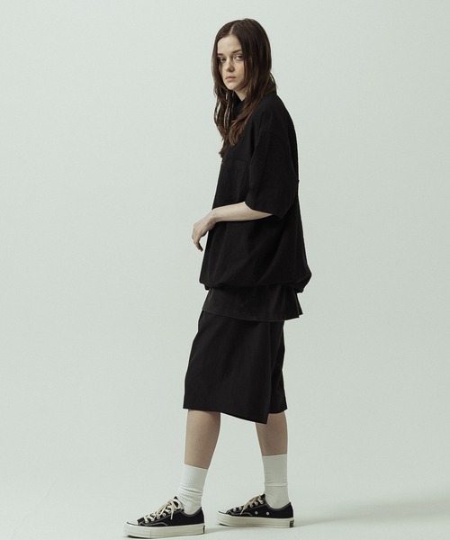 SLICK(スリック)の「【ZOZO限定】SLICK/スリック/Seersucker Gingham Check Drawstring Short Sleeve Shirt/シアサッカーギンガムチェックドローストリングショートスリーブシャツ(シャツ/ブラウス・メンズ・ライトグレー/ブラック/カーキ・1/2/3)」の22枚目の写真