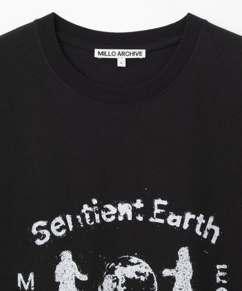 Millo Archive（ミロ アーカイブ）の「センティエントアース Tシャツ [ブラック]（Tシャツ/カットソー・メンズ・その他・MEDIUM/LARGE/X-LARGE）」の2枚目の写真