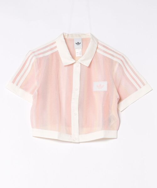 adidas アディダス W CROPPED POLO(HIGH SUMMER) ショートスリーブ
