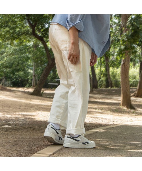 Reebok（リーボック）の「クラブシー グラウンズ 70 / CLUB C GROUNDS 70（スニーカー・メンズ・ホワイト×グレー/ホワイト×グリーン・22.5cm/23.0cm/23.5cm/24.5cm/24.0cm/25.0cm/25.5cm/26.0cm/26.5cm/27.0cm/27.5cm/28.0cm/28.5cm/29.0cm/30.0cm/31cm）」の8枚目の写真