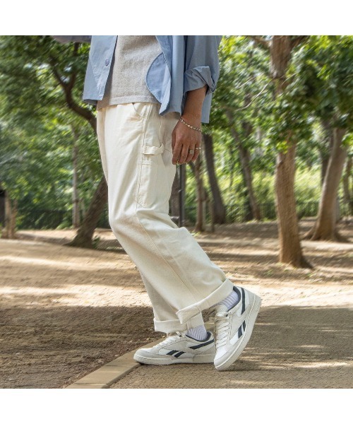 Reebok（リーボック）の「クラブシー グラウンズ 70 / CLUB C GROUNDS 70（スニーカー・メンズ・ホワイト×グレー/ホワイト×グリーン・22.5cm/23.0cm/23.5cm/24.5cm/24.0cm/25.0cm/25.5cm/26.0cm/26.5cm/27.0cm/27.5cm/28.0cm/28.5cm/29.0cm/30.0cm/31cm）」の9枚目の写真