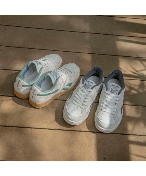 Reebok（リーボック）の「クラブシー グラウンズ 70 / CLUB C GROUNDS 70（スニーカー・メンズ・ホワイト×グレー/ホワイト×グリーン・22.5cm/23.0cm/23.5cm/24.5cm/24.0cm/25.0cm/25.5cm/26.0cm/26.5cm/27.0cm/27.5cm/28.0cm/28.5cm/29.0cm/30.0cm/31cm）」の13枚目の写真
