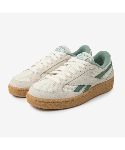 Reebok（リーボック）の「クラブシー グラウンズ 70 / CLUB C GROUNDS 70（スニーカー・メンズ・ホワイト×グレー/ホワイト×グリーン・22.5cm/23.0cm/23.5cm/24.5cm/24.0cm/25.0cm/25.5cm/26.0cm/26.5cm/27.0cm/27.5cm/28.0cm/28.5cm/29.0cm/30.0cm/31cm）」の15枚目の写真