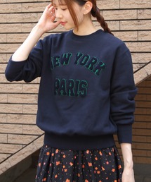 THE SHINZONE/シンゾーン ニューヨークパリススウェット NEWYORK PARIS SWEATSHIRT 26AMSCU14