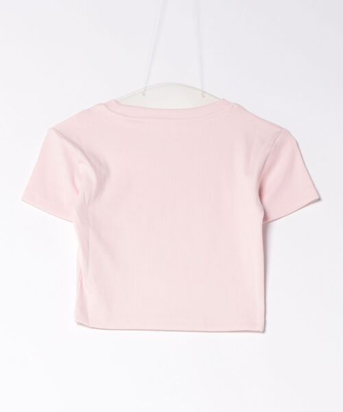 RVCA(ルーカ)の「RVCA/ルーカ 半袖 Tシャツ BG04C216(Tシャツ/カットソー・レディース・ホワイト/ライトピンク/ブラック・M/S)」の4枚目の写真