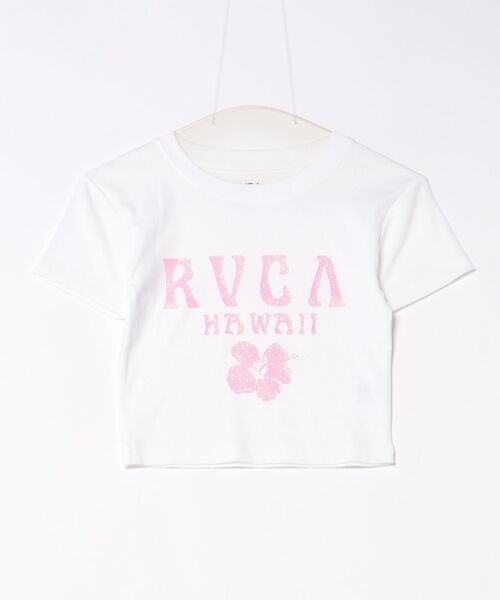 RVCA(ルーカ)の「RVCA/ルーカ 半袖 Tシャツ BG04C216(Tシャツ/カットソー・レディース・ホワイト/ライトピンク/ブラック・M/S)」の10枚目の写真